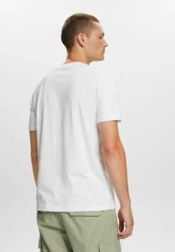 ESPRIT Basic T-Shirt - White -Esprit Sales Store d7b5f50c22fb4a589c4a876d0ac687ec