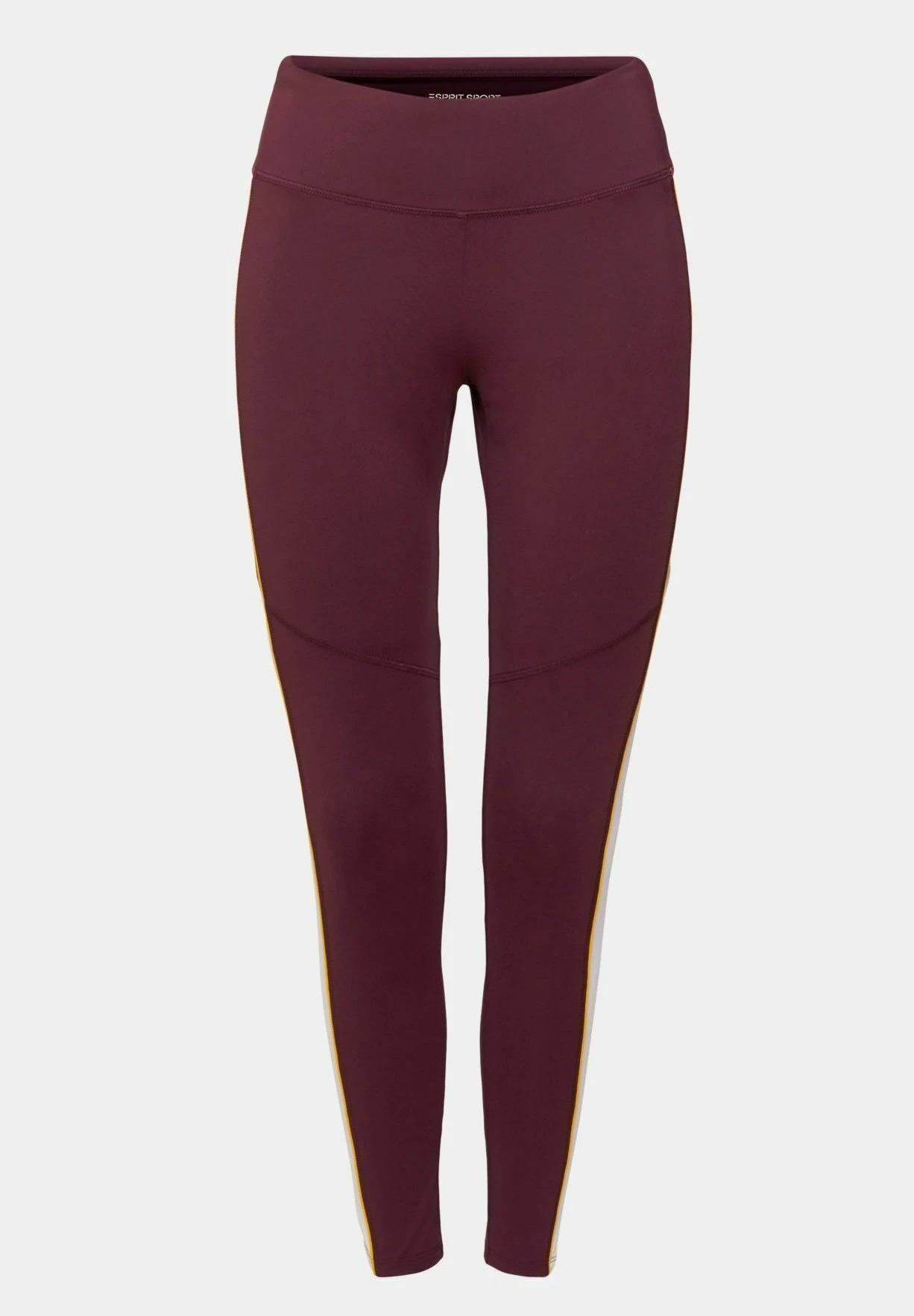 Colorblock - Leggings - Bordeaux Red 9 Colorblock - Leggings - Bordeaux Red - Image 9