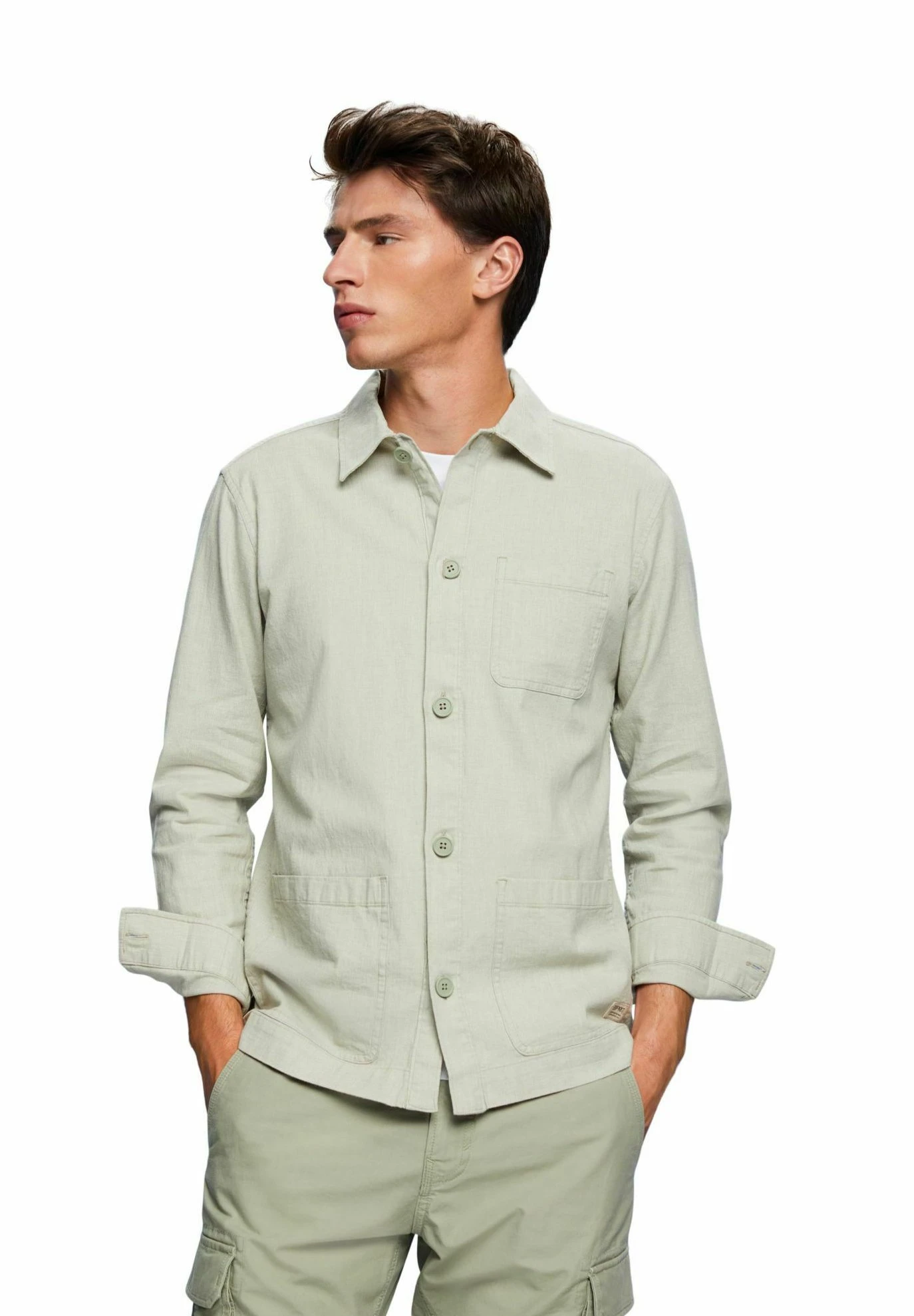 ESPRIT Shirt - Light Green 1 ESPRIT Shirt - Light Green