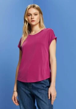 ESPRIT Blouse - Dark Pink -Esprit Sales Store d928f0f99ee2454db0b052f43d514dc7