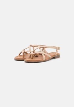 ESPRIT T-Bar Sandals - Light Beige -Esprit Sales Store d975ab50e5ac4bc1b73c6aa59c6ea6a5