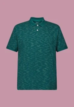 ESPRIT Mit Feinen Streifen - Polo Shirt - Emerald Green -Esprit Sales Store d97d84acbfed4842ae06ad49e84a11d4