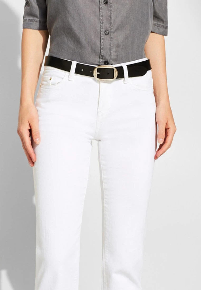 ESPRIT Mit Vintage-Schnalle, Aus Leder - Belt - Black 1 ESPRIT Mit Vintage-Schnalle, Aus Leder - Belt - Black