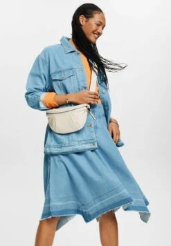 ESPRIT Asymmetrischer - A-Line Skirt - Blue Light Washed -Esprit Sales Store db42ac2c1c9b4dfdb051859bd61fed7f