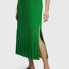 ESPRIT Flat - A-Line Skirt - Green