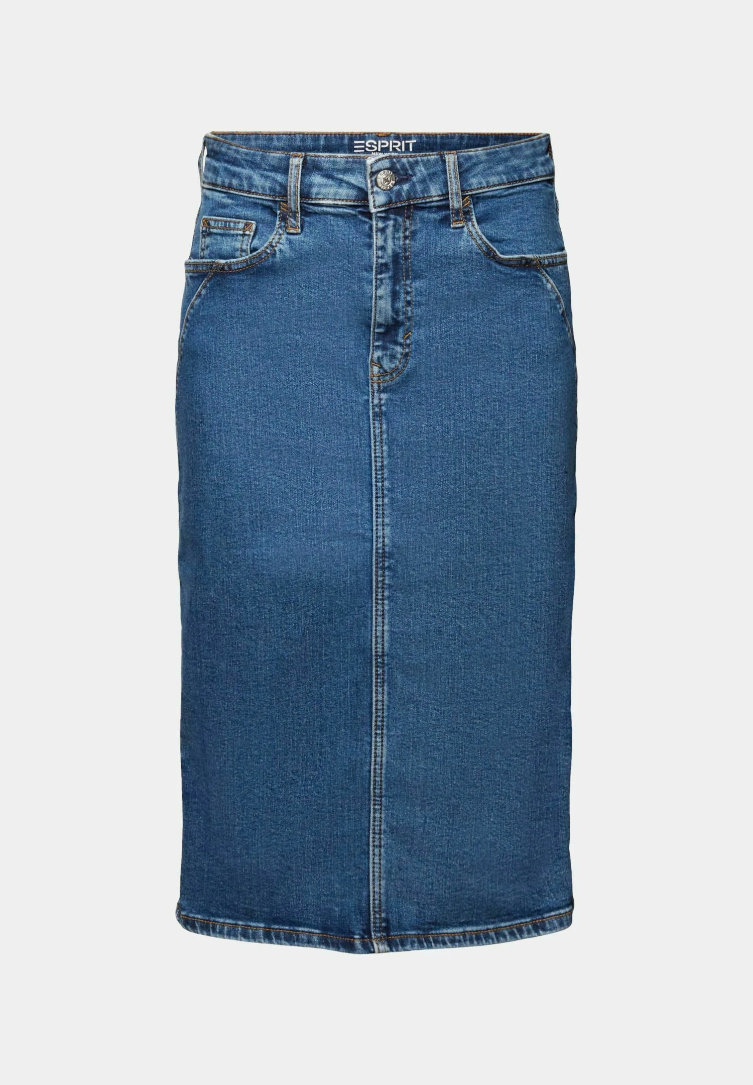 ESPRIT Denim Skirt - Blue Medium Wash 11 ESPRIT Denim Skirt - Blue Medium Wash - Image 11
