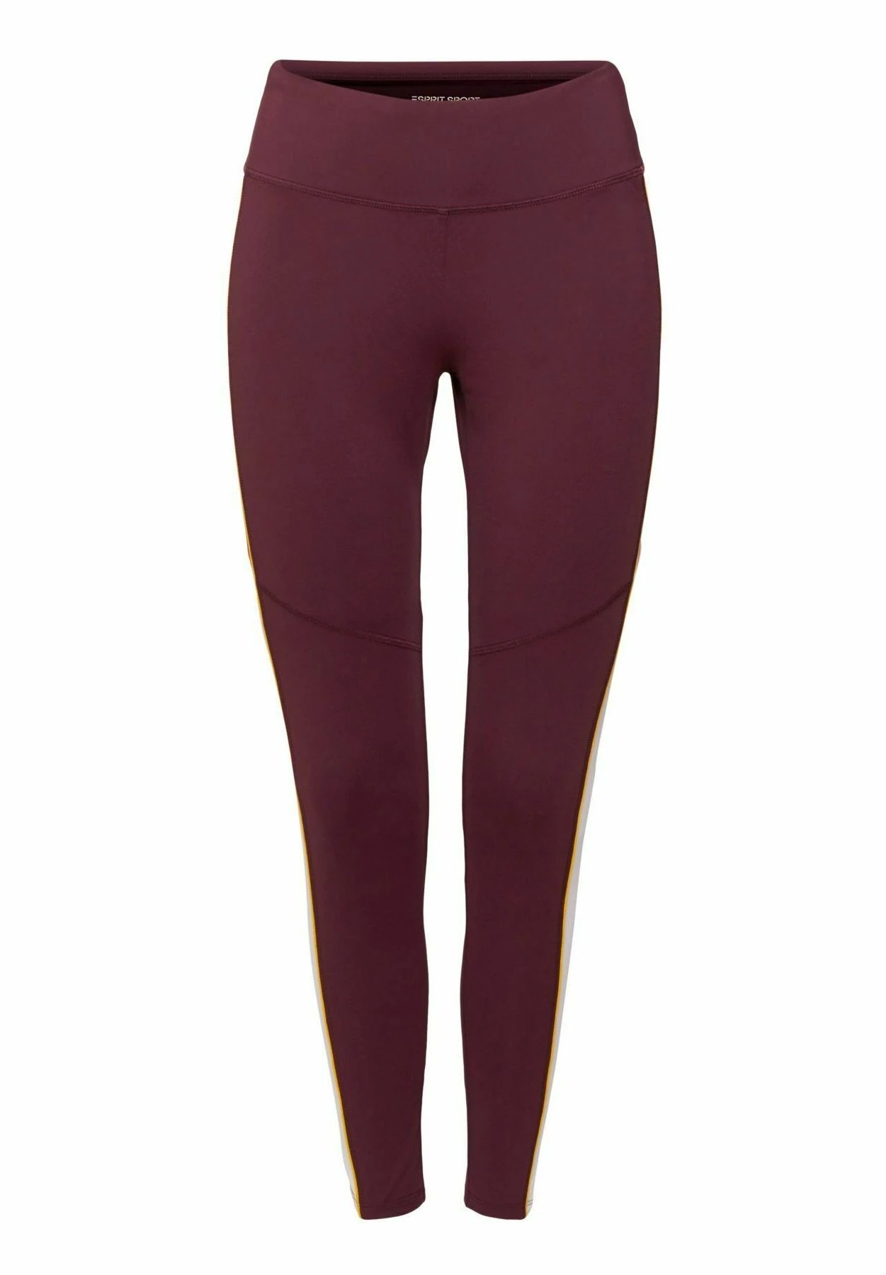Colorblock - Leggings - Bordeaux Red 7 Colorblock - Leggings - Bordeaux Red - Image 7