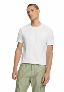 ESPRIT Basic T-Shirt - White -Esprit Sales Store dd242def1dba4614a2f9b2822919a54d