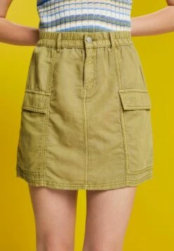 Edc By Esprit Denim Skirt - Pistachio Green -Esprit Sales Store dee012e128b74de7856666dae786f0bd