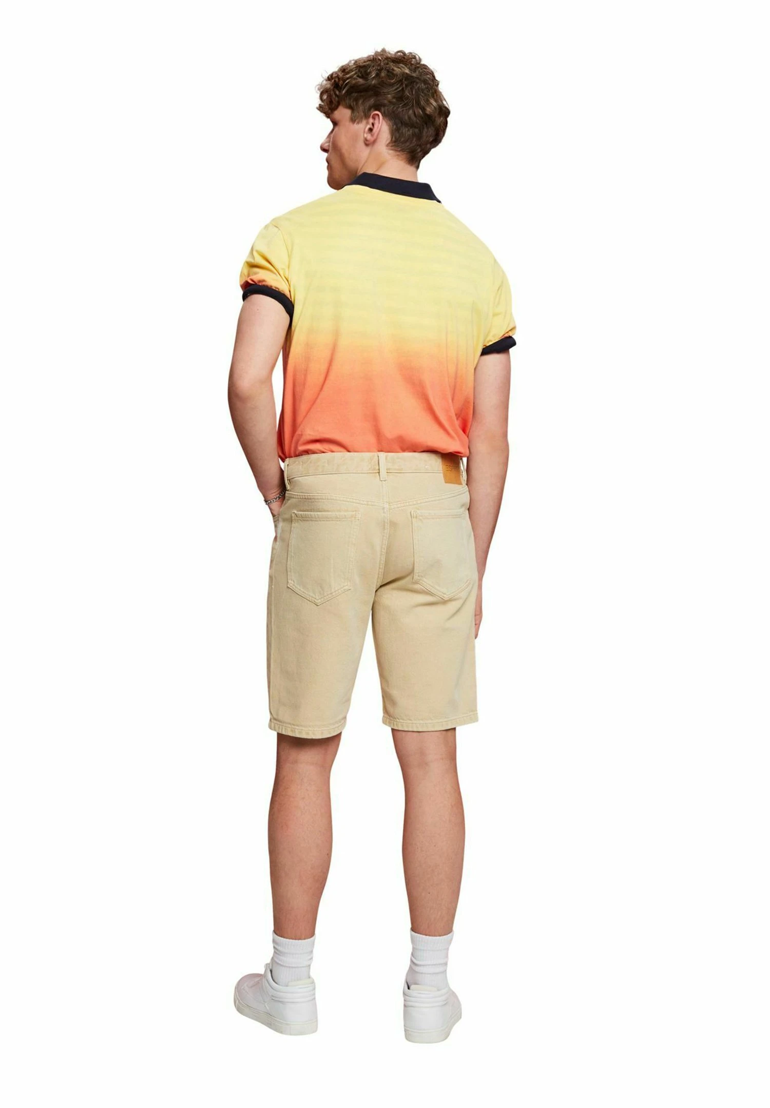 Edc By Esprit Aus Coloured - Denim Shorts - Sand 2 Edc By Esprit Aus Coloured - Denim Shorts - Sand - Image 2