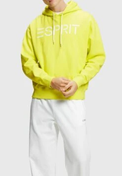 ESPRIT Logo - Hoodie - Bright Yellow