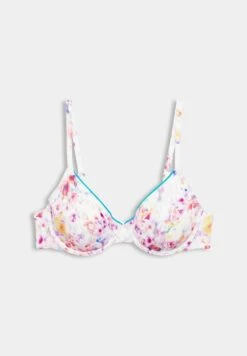 ESPRIT Mit Bügel Cups Und Floralem Print - Bikini Top - Teal Blue -Esprit Sales Store dfb2c9f332984421826c39b6d1e5f909
