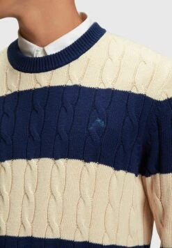 ESPRIT Gestreifter - Jumper - Sand -Esprit Sales Store e10223386a9444fcae55e16b9a84d3c1