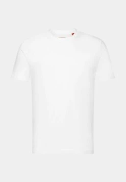 ESPRIT Basic T-Shirt - White -Esprit Sales Store e38df39651224fb8984d10cc0ac54e11