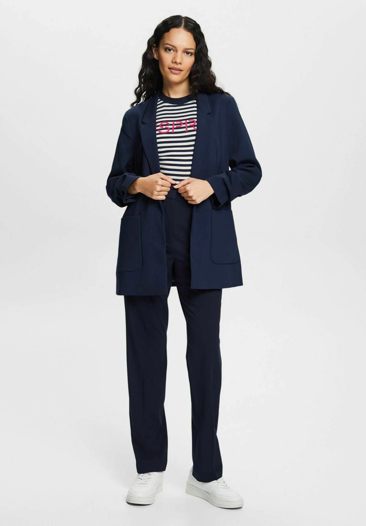 ESPRIT Print T-Shirt - Navy 5 ESPRIT Print T-Shirt - Navy - Image 5