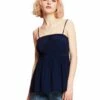 ESPRIT Cami Mit Ausschnitt - Top - Navy