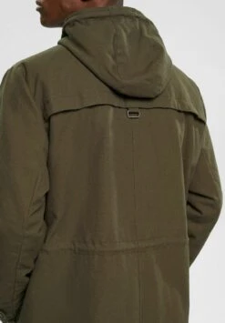 Edc By Esprit Mit Tunnelzugkapuze - Parka - Dark Khaki -Esprit Sales Store e635fbe7716441b683a53f70dbe9683a