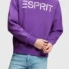 ESPRIT Logo - Sweatshirt - Berry Purple