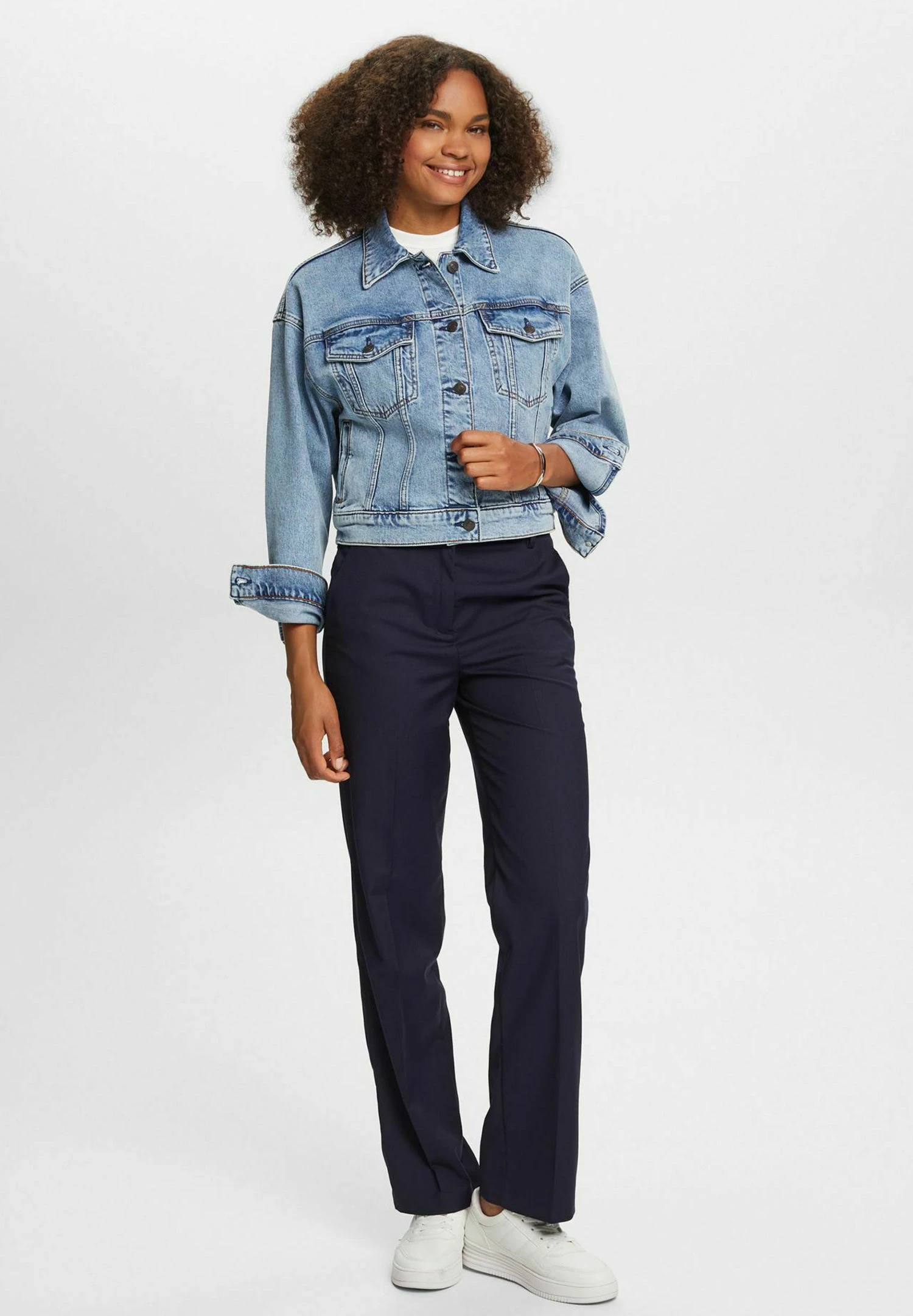ESPRIT In Boxy - Denim Jacket 2 ESPRIT In Boxy - Denim Jacket - Image 2