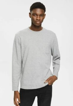Edc By Esprit Long Sleeved Top - Medium Grey