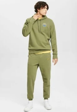 ESPRIT Mit Logo Print - Hoodie - Olive -Esprit Sales Store eb9412f23ff74bff91eee359b8818159