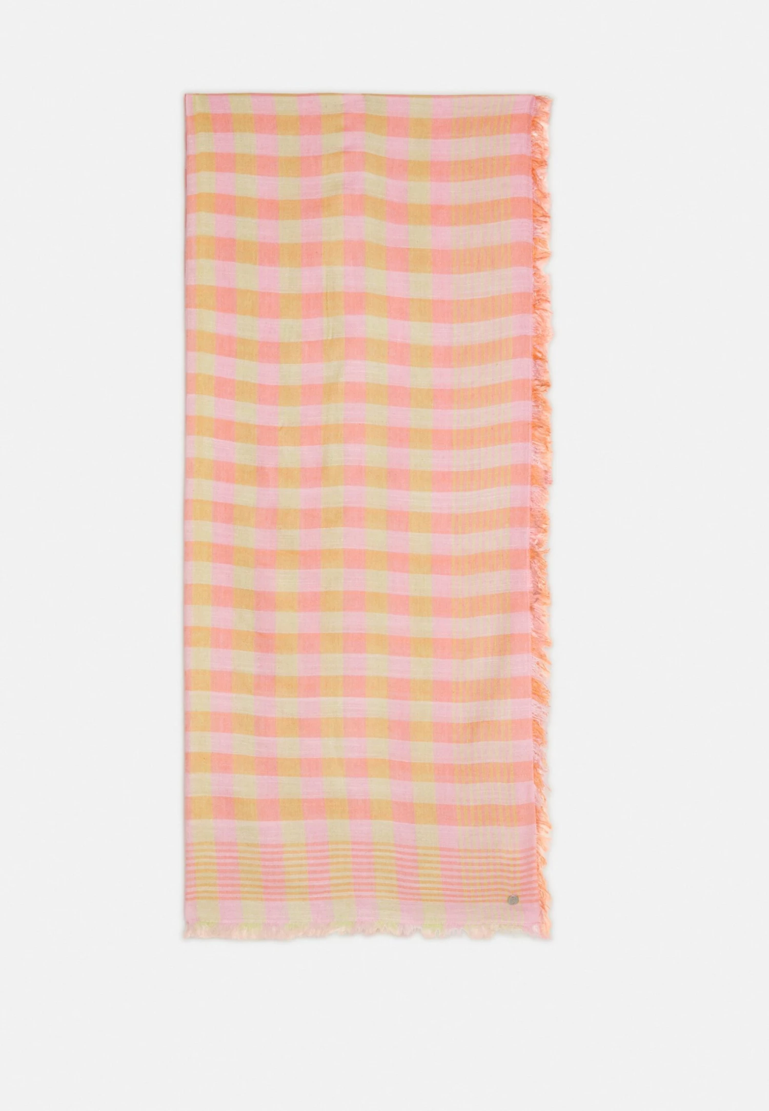 ESPRIT Check Scarf - Scarf - Light Pink 1 ESPRIT Check Scarf - Scarf - Light Pink