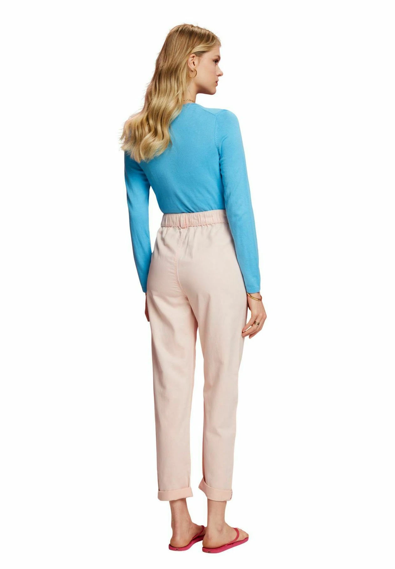ESPRIT Trousers - Light Pink 2 ESPRIT Trousers - Light Pink - Image 2