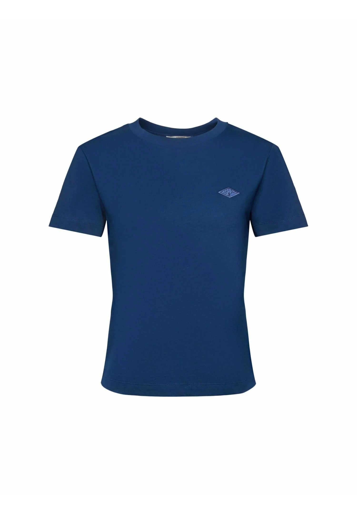 ESPRIT Mit Logo Stickerei - Basic T-Shirt - Ink 8 ESPRIT Mit Logo Stickerei - Basic T-Shirt - Ink - Image 8