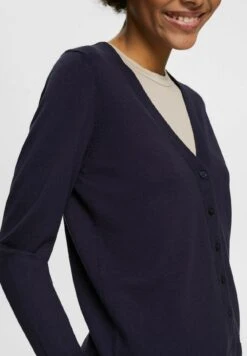 ESPRIT Cardigan - Navy -Esprit Sales Store effad8755f0b4583b644b05fed972023