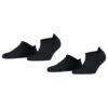 Esprit Active Basic 2 Pack Sneaker Socks - Black