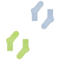 Esprit Allover Stripe 2 Pack Socks - Green/Blue -Esprit Sales Store esprit allover stripe 2 pack socks greenblue 31930954