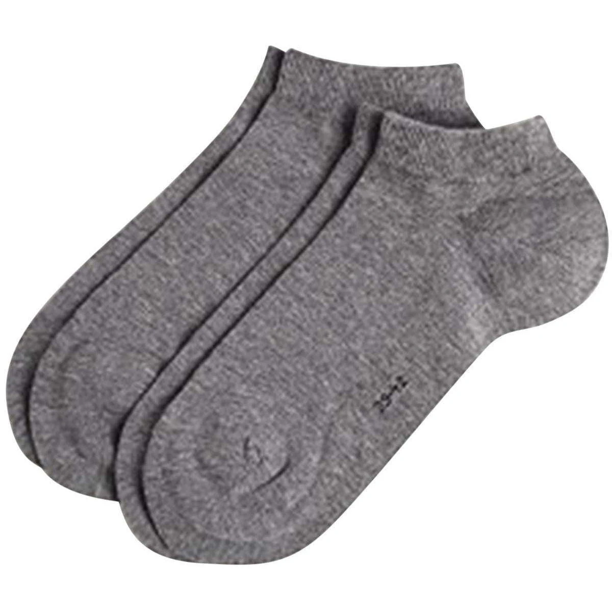 Esprit Basic Sneaker 2 Pack Socks - Light Grey 1 Esprit Basic Sneaker 2 Pack Socks - Light Grey