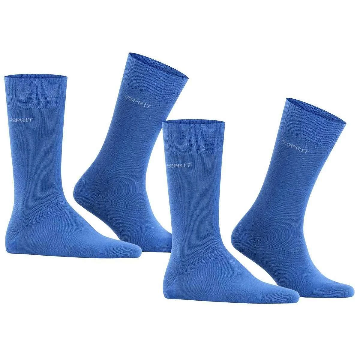 Esprit Basic Uni 2 Pack Socks - Deep Blue 2 Esprit Basic Uni 2 Pack Socks - Deep Blue - Image 2