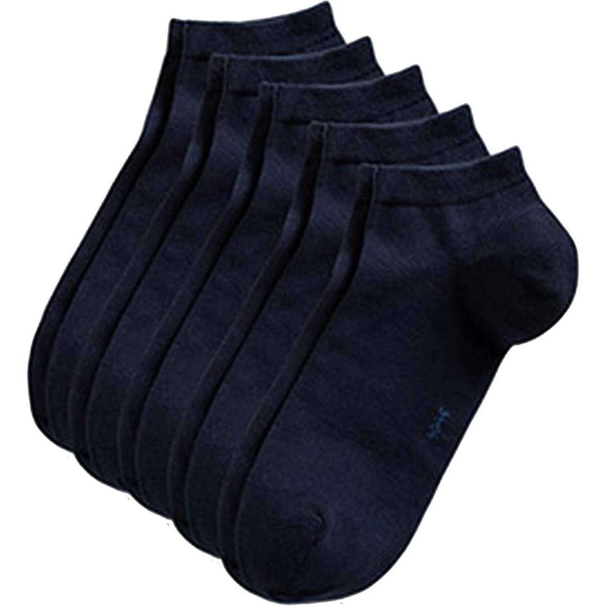 Esprit Block Coloured Sneaker 5 Pack Socks - Marine Navy 1 Esprit Block Coloured Sneaker 5 Pack Socks - Marine Navy