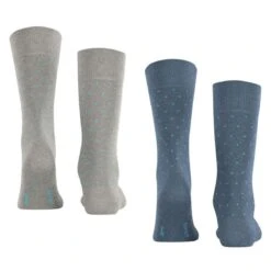 Esprit Fine Dot 2 Pack Socks - Light Denim Blue -Esprit Sales Store esprit fine dot 2 pack socks light denim blue 31934915