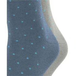 Esprit Fine Dot 2 Pack Socks - Light Denim Blue -Esprit Sales Store esprit fine dot 2 pack socks light denim blue 31934917