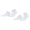 Esprit Mesh Dot 2 Pack Sneaker Socks - Raw White