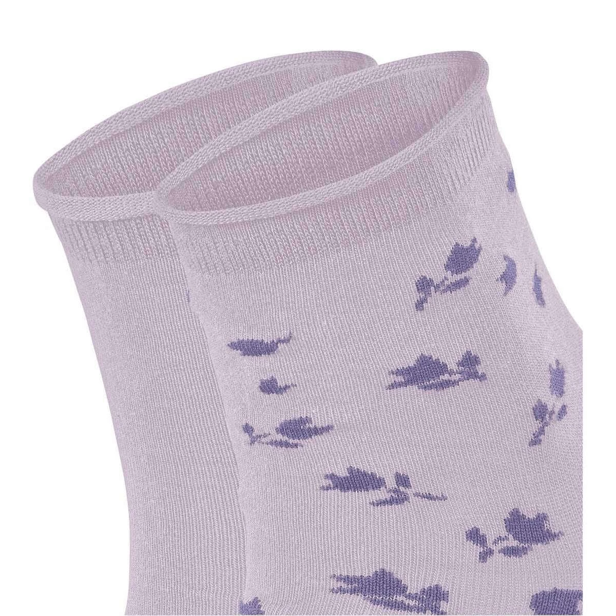Esprit Mini Flower 2 Pack Short Socks - Anemone Pink 4 Esprit Mini Flower 2 Pack Short Socks - Anemone Pink - Image 4
