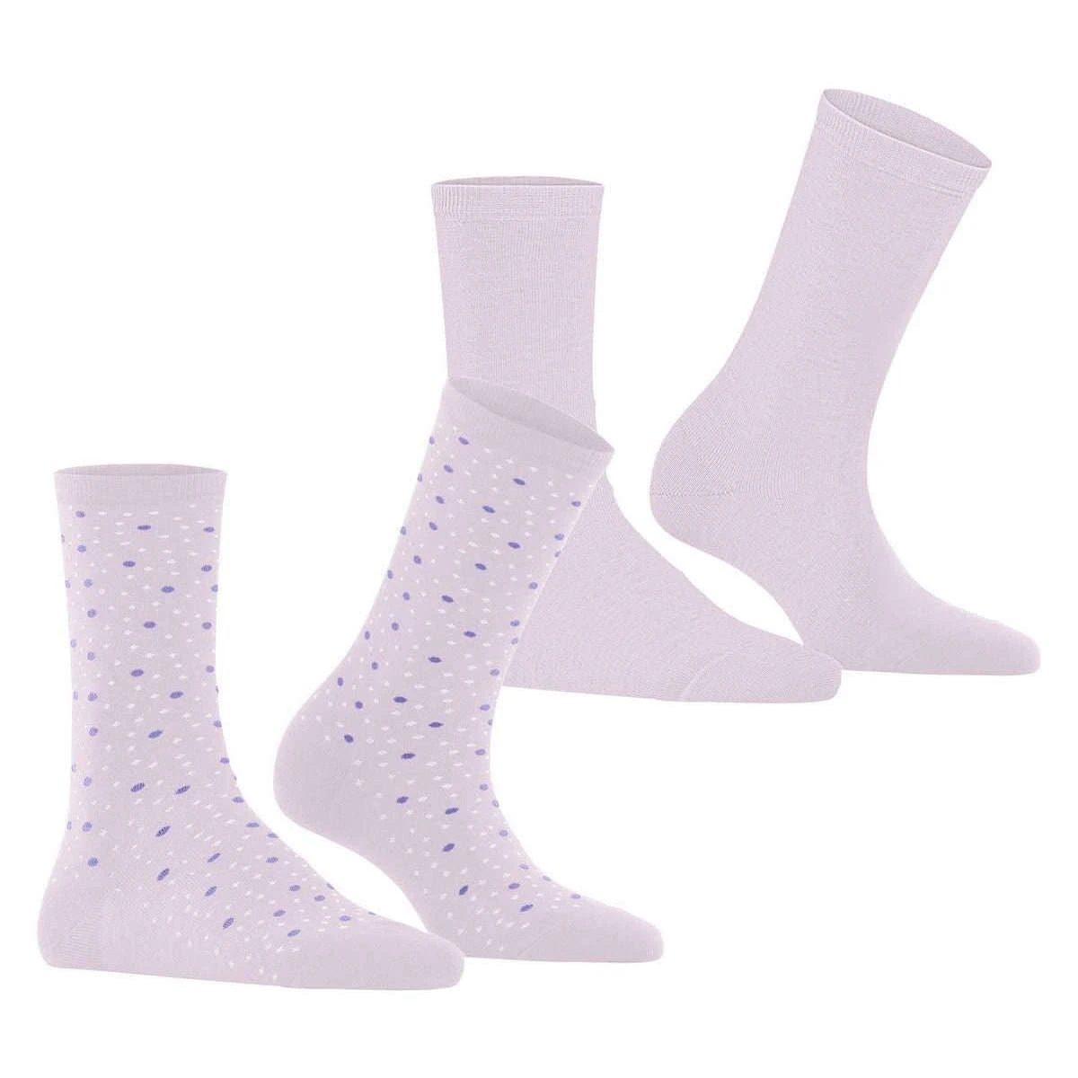 Esprit Playful Dot 2 Pack Socks - Anemone Pink 2 Esprit Playful Dot 2 Pack Socks - Anemone Pink - Image 2