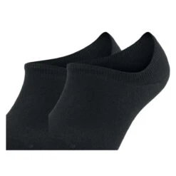 Esprit Solid High 2 Pack No Show Socks - Black -Esprit Sales Store esprit solid high 2 pack no show socks black 31935003