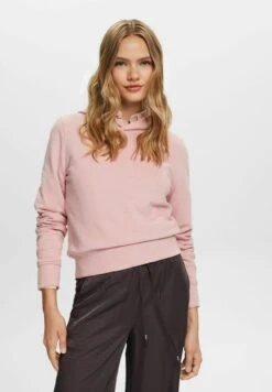 ESPRIT Mit Logostickerei - Hoodie - Old Pink