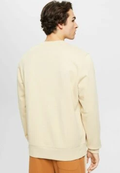 ESPRIT Mit Logo-Print - Sweatshirt - Beige -Esprit Sales Store f0bdb855f510495ea36bd7a923fc9ed6