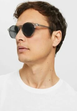 ESPRIT Mit Transparenter Runder Fassung - Sunglasses - Grey