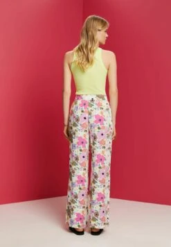 Edc By Esprit Palazzo - Trousers - Pink -Esprit Sales Store f220beff11644e71b5f1ee1bab0c9803