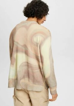 ESPRIT Mit Allover-Muster - Jumper - Light Taupe -Esprit Sales Store f2210aa9c38d42e39c2b552b120e2114