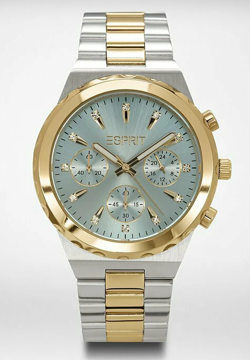 ESPRIT Quarz - Chronograph Watch - Gelbgold/Silber 6 ESPRIT Quarz - Chronograph Watch - Gelbgold/Silber - Image 6