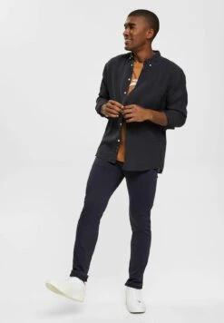 ESPRIT Pant - Slim Fit Jeans - Navy -Esprit Sales Store f2551d6942ed4f4bb02dfe633dba8119