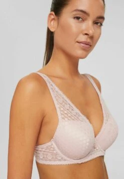 ESPRIT Modern Classic Padded High Apex - Underwired Bra - Old Pink 12 ESPRIT Modern Classic Padded High Apex - Underwired Bra - Old Pink -Esprit Sales Store f56ecd17e7ba4c41aecc6c0a70185170