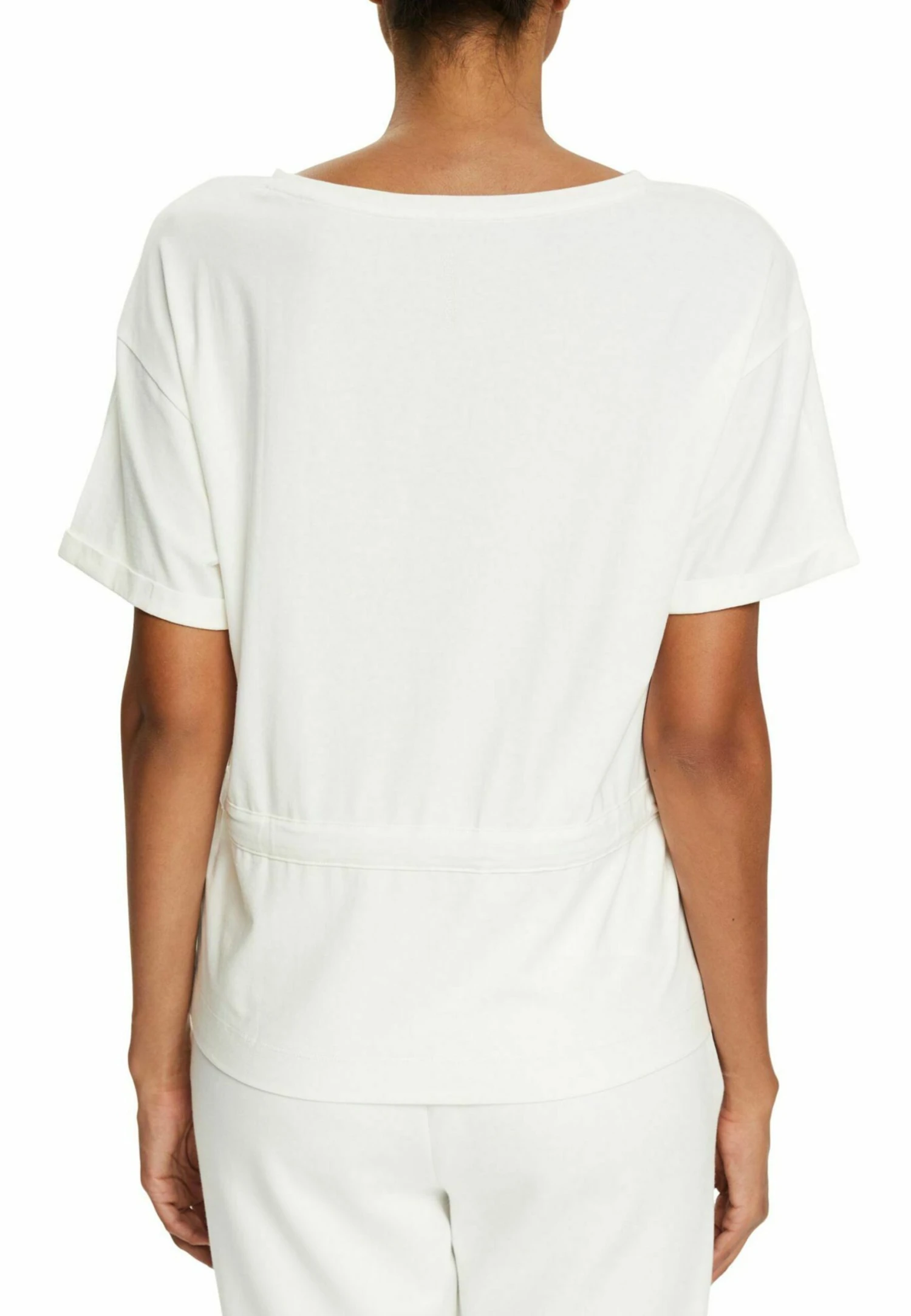 Mit Kordelzug - Basic T-Shirt 7 Mit Kordelzug - Basic T-Shirt - Image 7