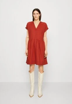ESPRIT Dress - Day Dress - Terracotta